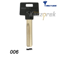 Mul-T-Lock 006 - klucz surowy